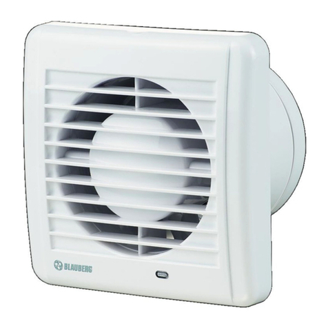 BLAUBERG Ventilatoren Aero 100 User manual