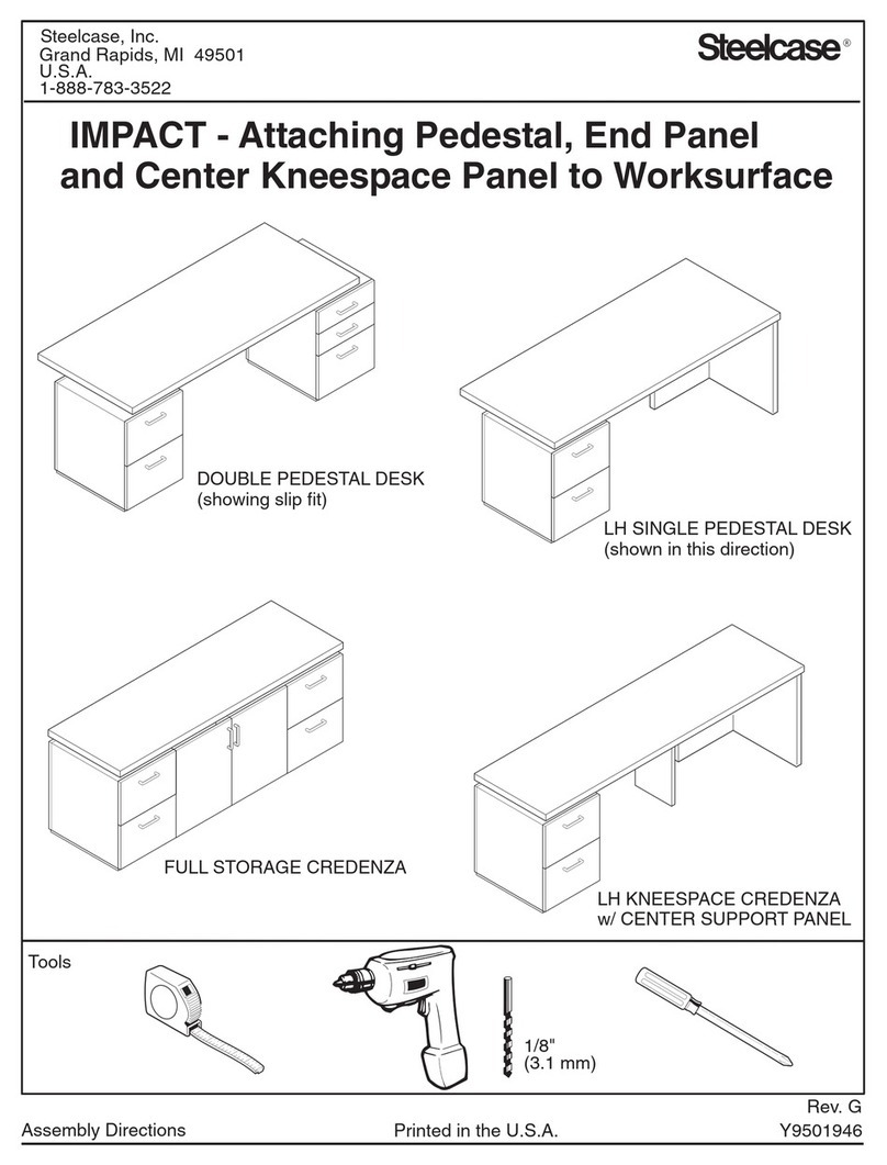 Steelcase DOUBLE PEDESTAL DESK Firmware update Steelcase DOUBLE PEDESTAL DESK Firmware update