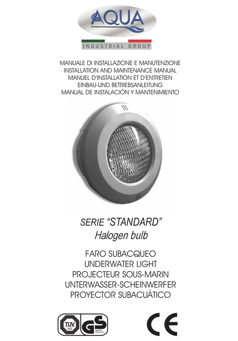 Aqua STANDARD Series Installation and maintenance manual Aqua STANDARD Series Installation and maintenance manual