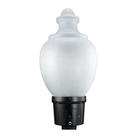 Eaton Streetworks ULA Utility LED Acorn User manual
