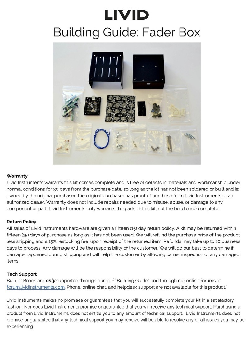 Livid Fader Box Building Guide