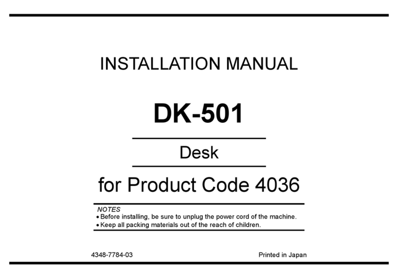 Konica Minolta DK-501 installation manual Konica Minolta DK-501 installation manual