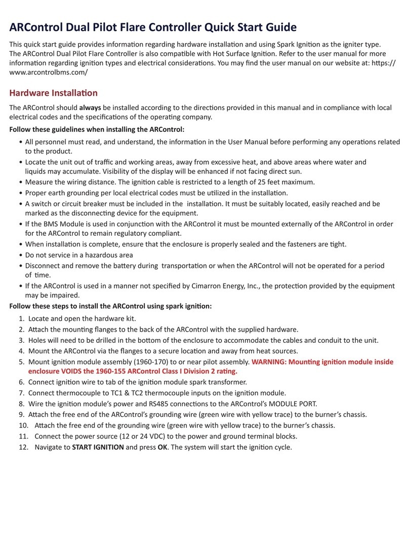 Cimarron ARCONTROL BASE User manual