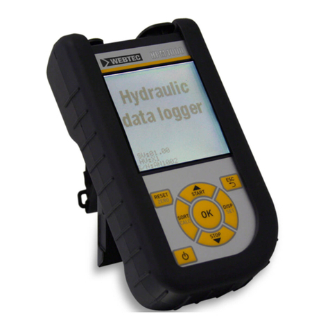 WEBTEC HPM4000 user manual