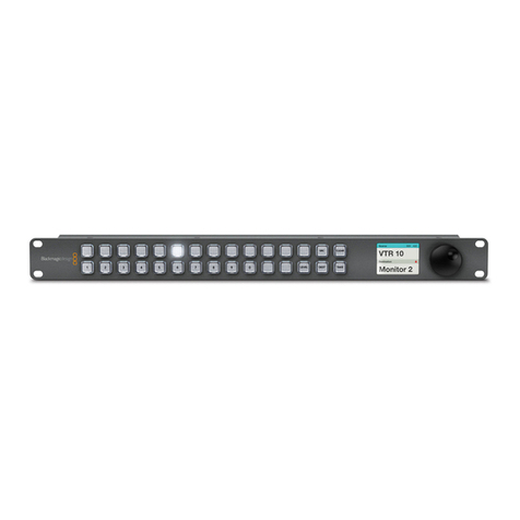Blackmagicdesign Videohub Hardware Control User manual