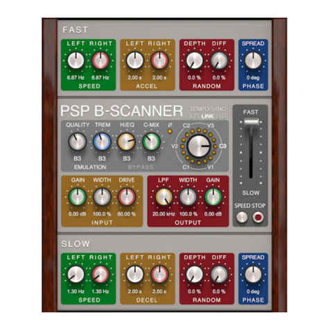 PSP B-Scanner Operation manual
