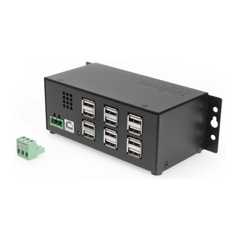 CoolGear USBBG-12U2ML User manual