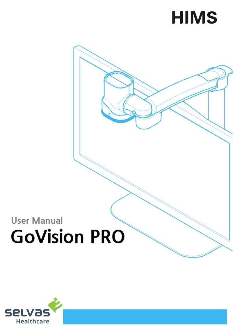 SELVAS Healthcare HIMS GoVision PRO user manual