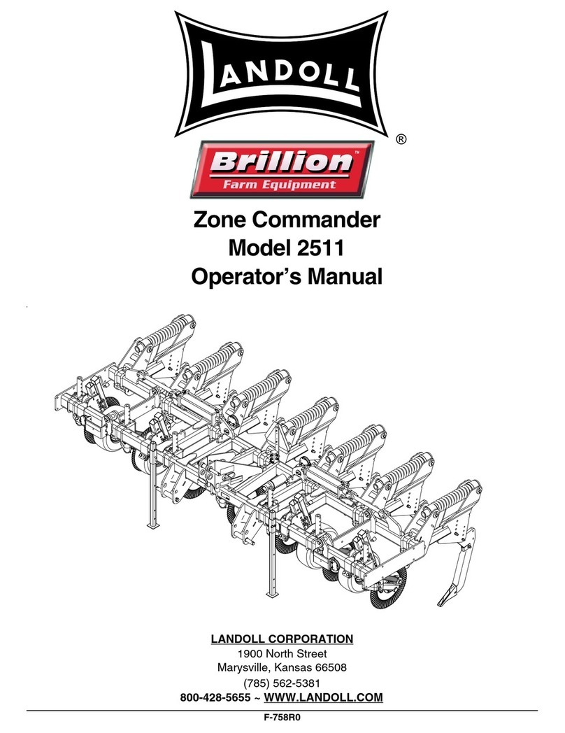 Landoll Brillion Zone Commander 2511 Operator's manual Landoll Brillion Zone Commander 2511 Operator's manual