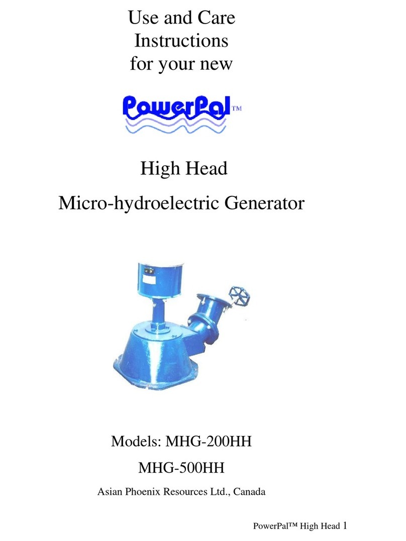 Asian Phoenix Resources PowerPal MHG-200HH Use and care instructions