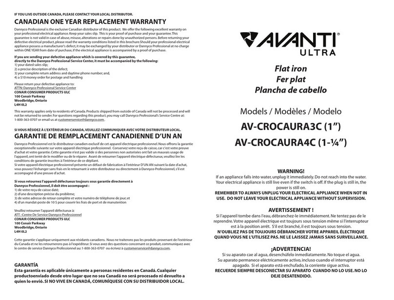 Avanti AV-CROCAURA3C Quck Start Guide