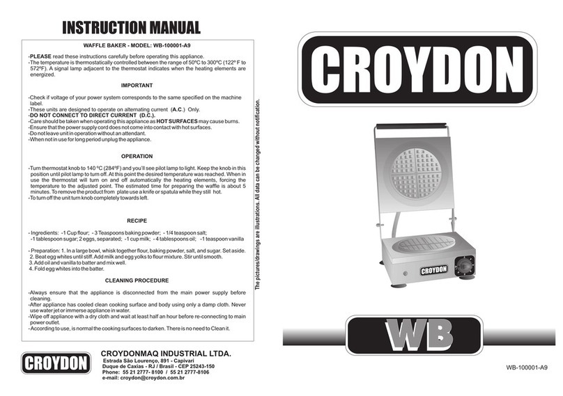 croydon WB-100001-A9 instruction manual
