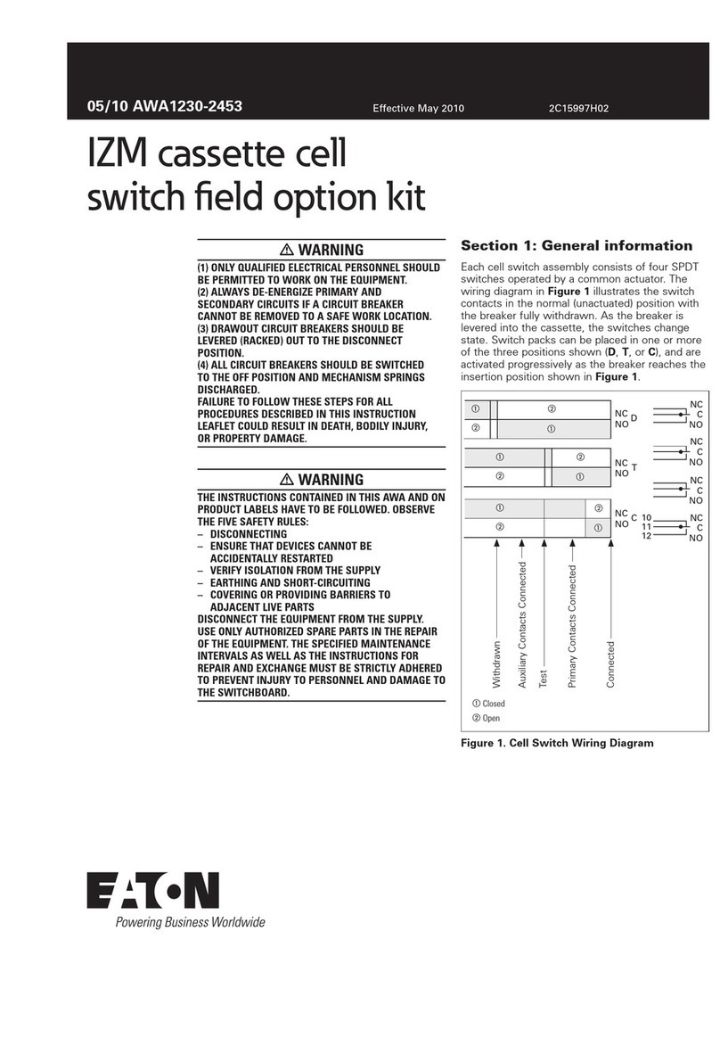 Eaton Moeller IZM Series User manual Eaton Moeller IZM Series User manual