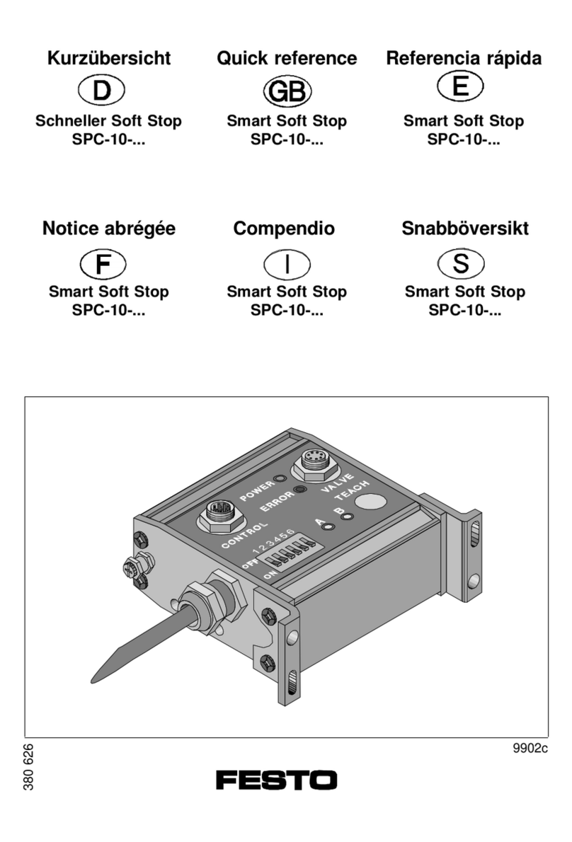 Festo SPC-10 Series User manual