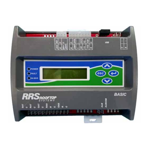 Johnson Controls RRS Economizer Controller quick start guide