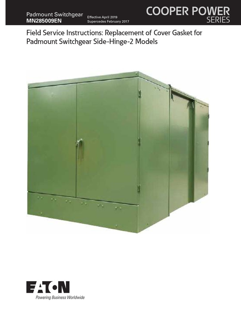 Eaton COOPER POWER SERIES Operating instructions