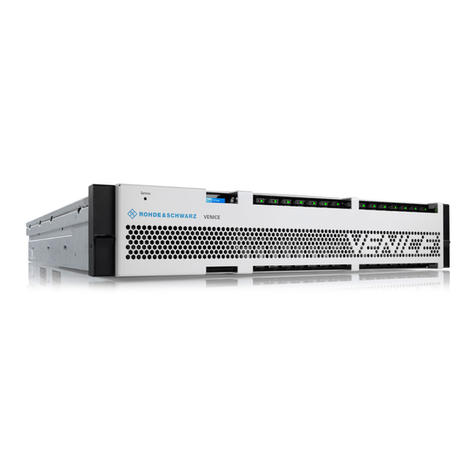 Rohde & Schwarz VENICE S user manual