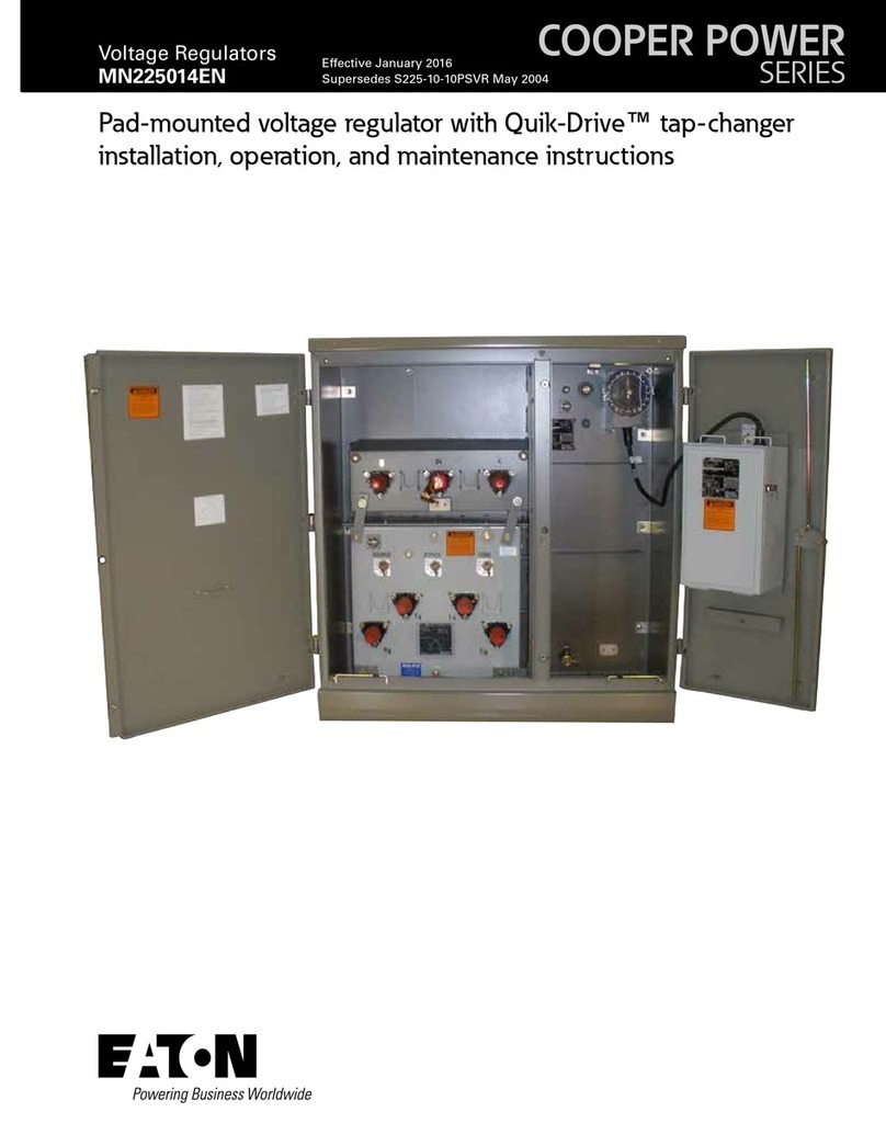 Eaton COOPER POWER SERIES User manual Eaton COOPER POWER SERIES User manual
