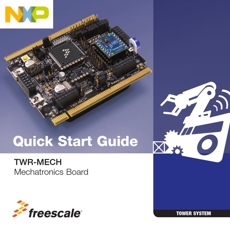 NXP Semiconductors Freescale TWR-MECH quick start guide