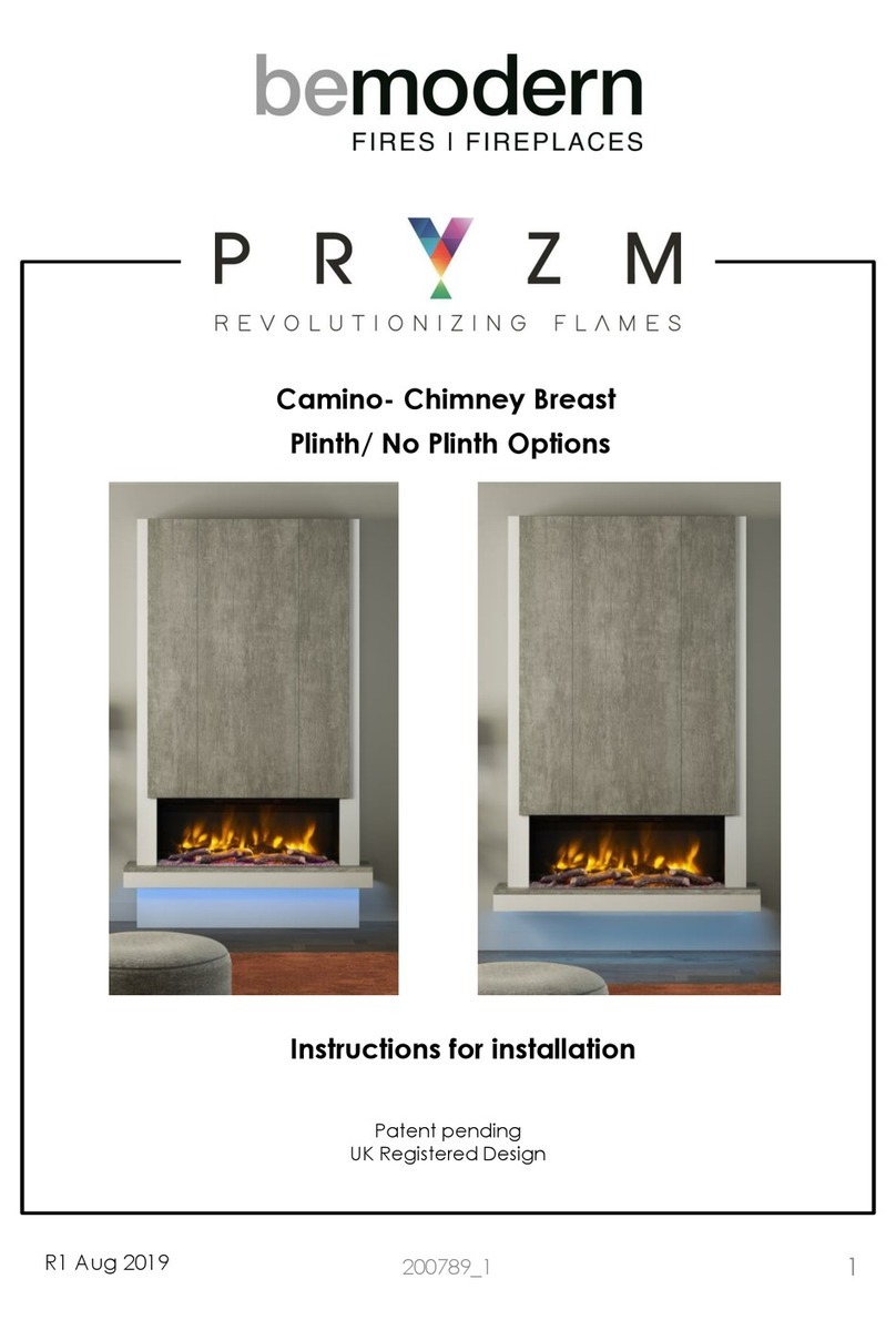 bemodern PRYZM 5D 1000L Instructions for installation