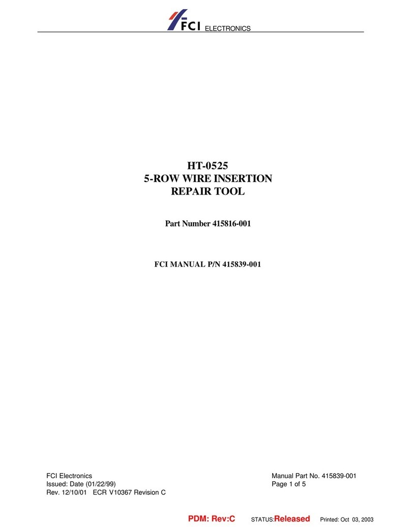FCI HT-0525 manual