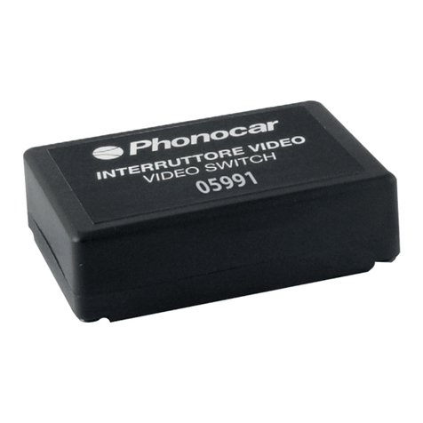 Phonocar 05991 Compatibility and Installation Instructions Phonocar 05991 Compatibility and Installation Instructions