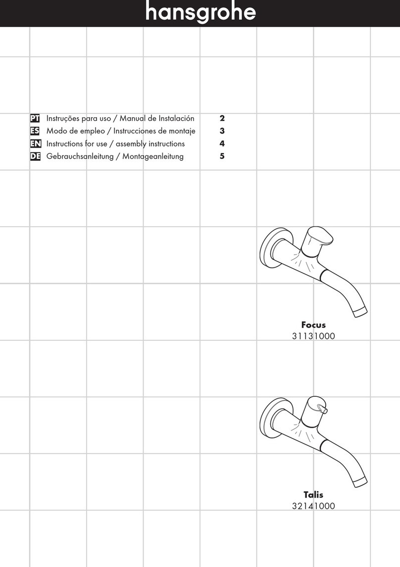 Hans Grohe Focus 31131000 Instructions for use/assembly instructions Hans Grohe Focus 31131000 Instructions for use/assembly instructions