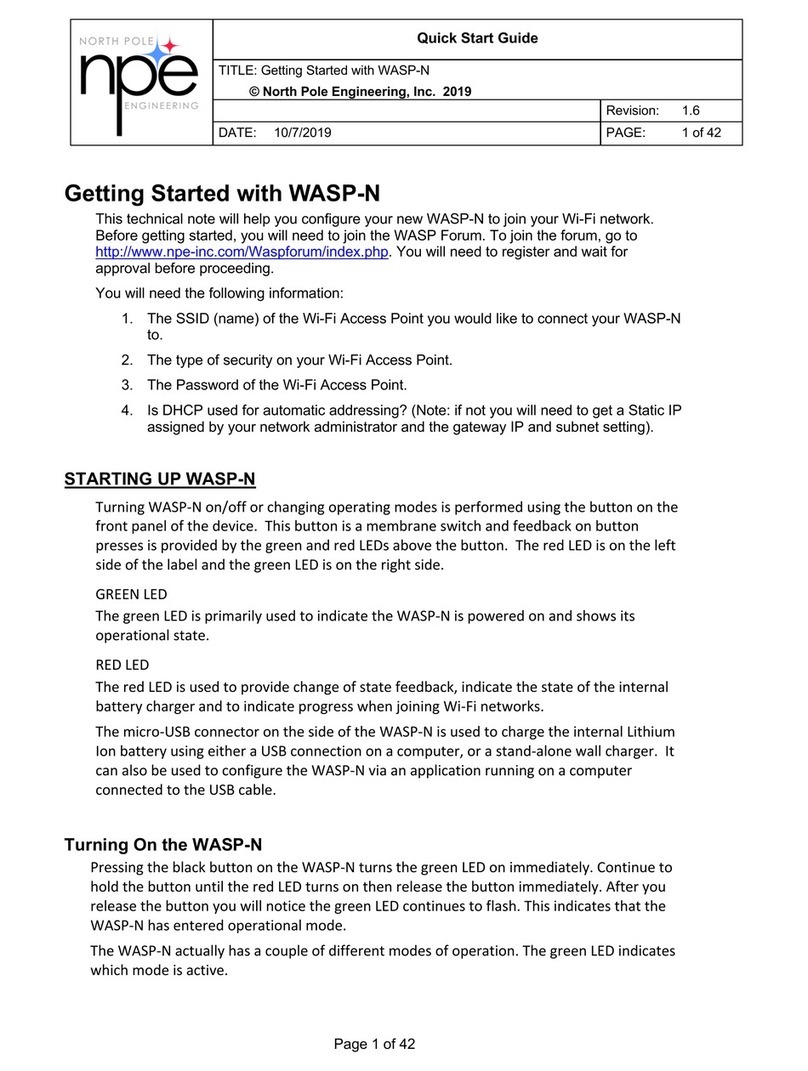 npe WASP-N quick start guide