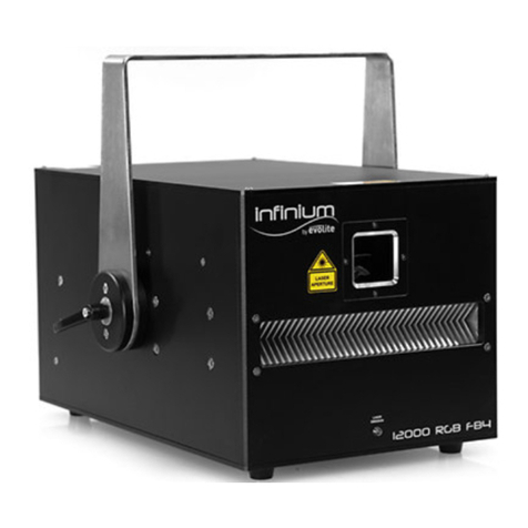 Evo-lite Infinium 25000 RGB FB4 user manual