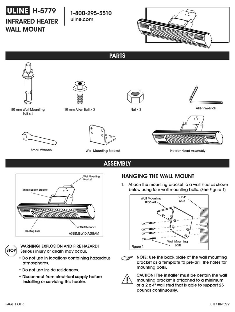 U-Line H-5779 manual