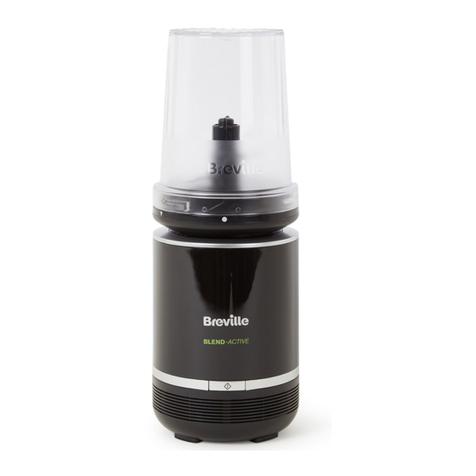 Breville BLEND-ACTIVE PRO VBL212X Instructions for use Breville BLEND-ACTIVE PRO VBL212X Instructions for use