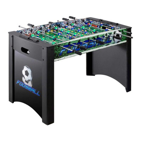 Blue Wave Playoff 48" Foosball Table Assembly instructions