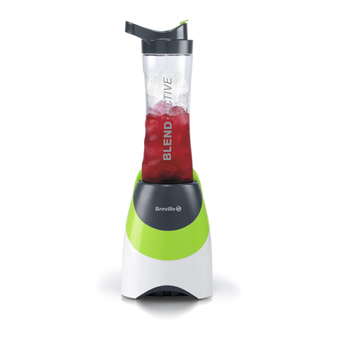 Breville BLEND-ACTIVE VBL097X User manual