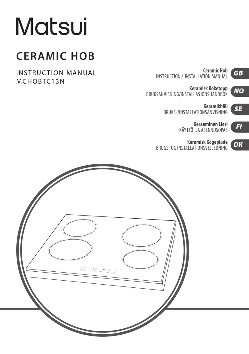 Matsui MCHOBTC13N User manual