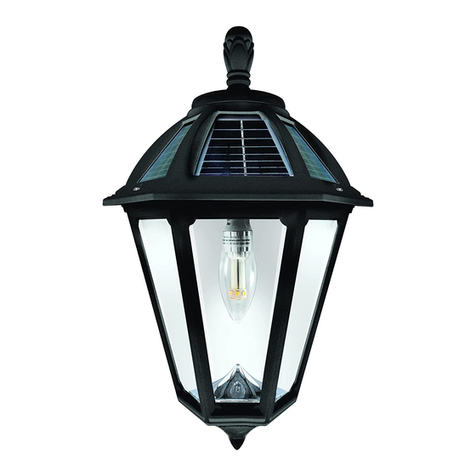 Gama Sonic POLARIS SOLAR LAMP Series instruction manual