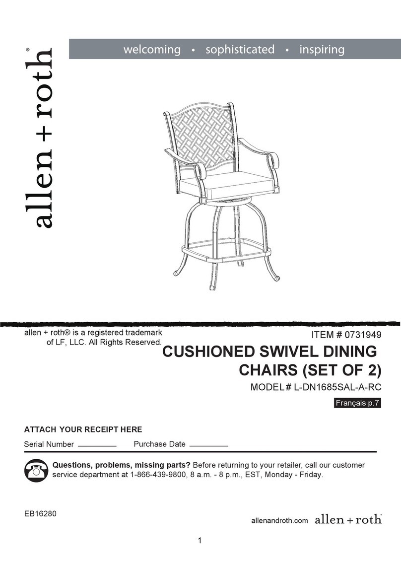 Allen + Roth L-DN1685SAL-A-RC User manual Allen + Roth L-DN1685SAL-A-RC User manual