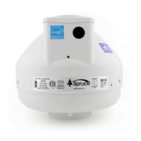 Spruce RB Series User manual