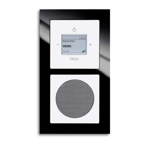 Busch-Jaeger Busch-AudioWorld 8216 U Busch-Radio iNet product manual
