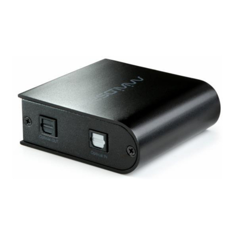miniDSP USBStreamer Box User manual
