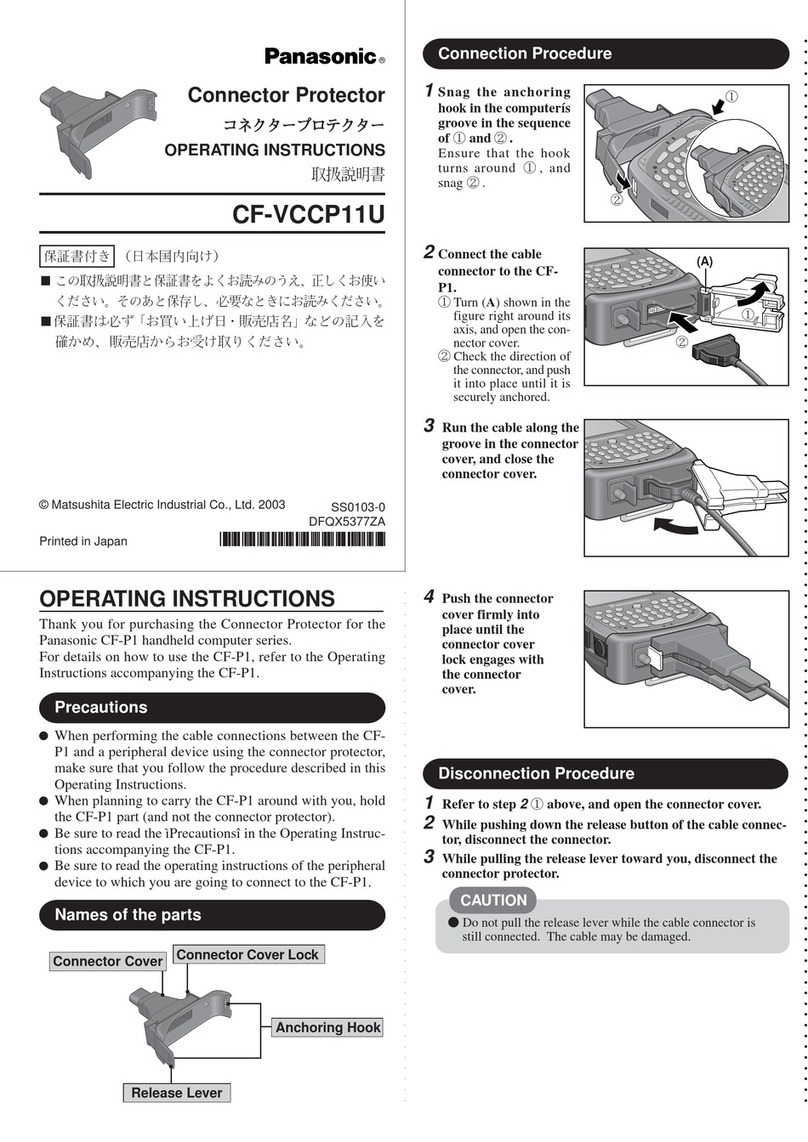 Panasonic CF-VCCP11U User manual