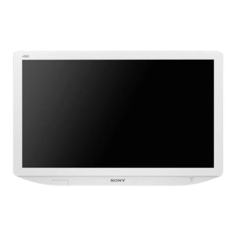 Sony LMD-X2705N User manual