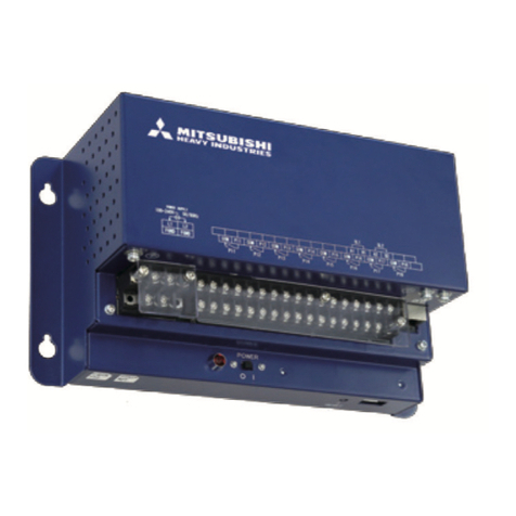 Mitsubishi Heavy Industries Superlink SC-WBGW256 User manual