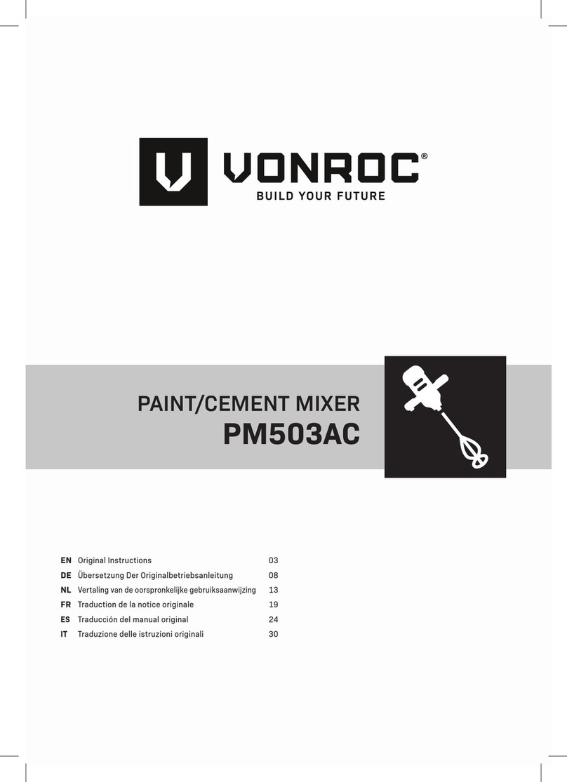 VONROC PM503AC Original instructions