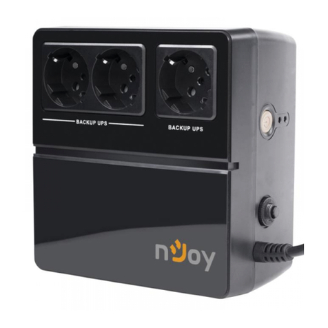Njoy Eido 600 User manual