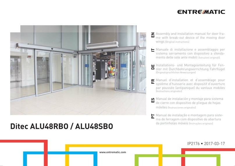 Entrematic Ditec ALU48RBO Setup guide