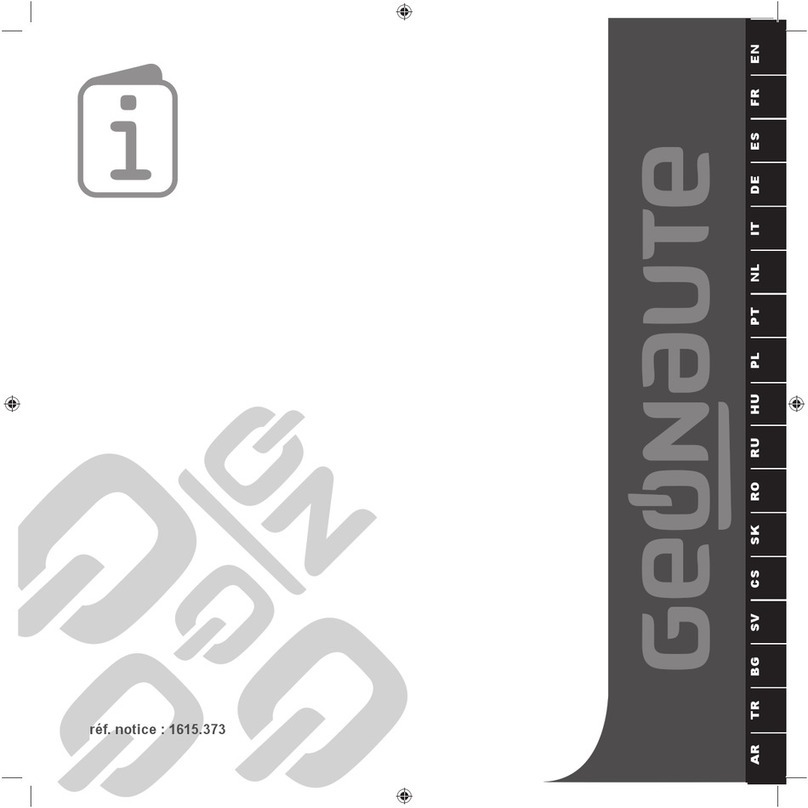 OXYLANE GEONAUTE On channel 700 manual