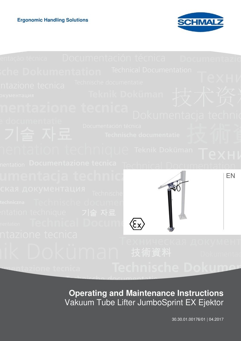 Schmalz Jumbo Sprint 45 Operating and maintenance instructions