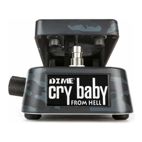 Dime CRY BABY FROM HELL quick start guide
