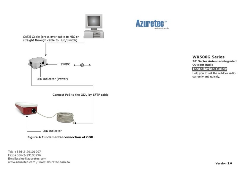 Azuretec WR500G Series installation guide