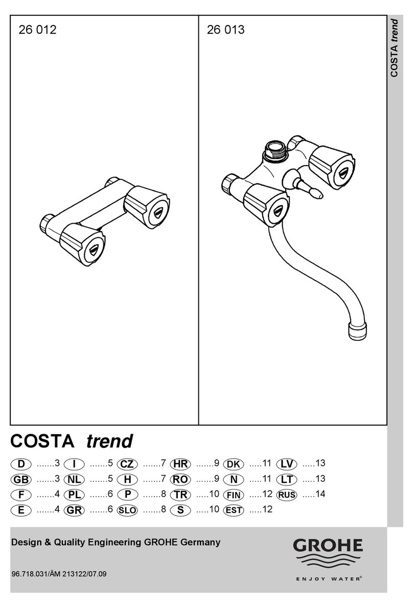 Grohe COSTA trend 26 012 User manual